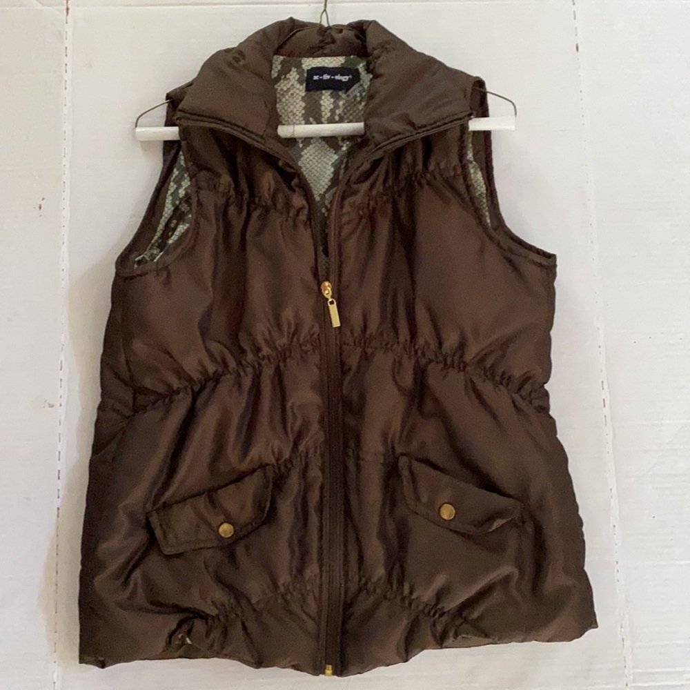 Ac-tic-ology Women Zipped/Collared Puffer Vest